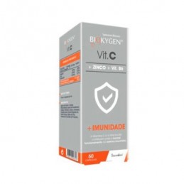 Biokygen Vitamina C + Zinco + Vit. B6 60 Cápsulas