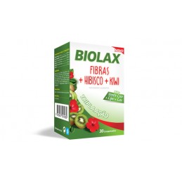 Biolax Fibras Kiwi e Hibisco 30 Comprimidos