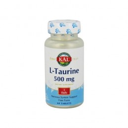 Solaray L-taurina 60 Tabletes de 500mg KAL