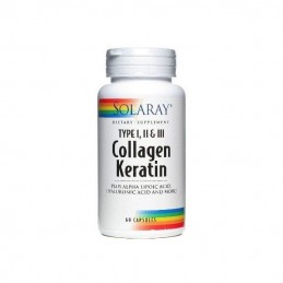 Collagen Keratina 60 cápsulas