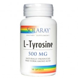 Solaray L-Tyrosine 500mg 50 cápsulas