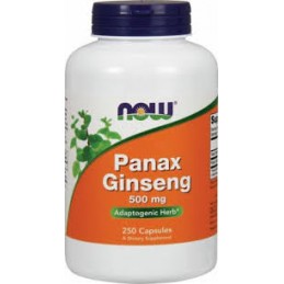 Panax Ginseng 520mg 100 cápsulas Now