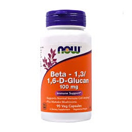 Beta 1,3/1,6 D-Glucan 90 capsulas Now