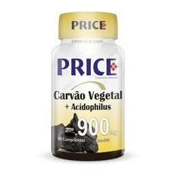 Price Carvão Vegetal + Acidophillus 90 Comprimidos