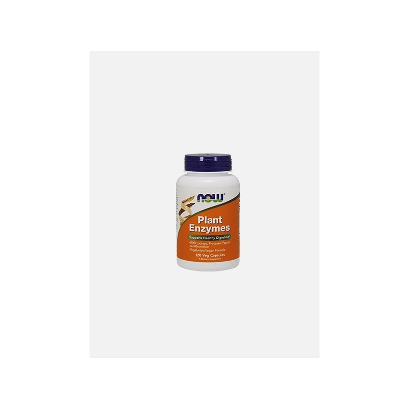 Plant Enzymes 120 comprimidos Now