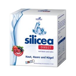 Silicea Direct com Biotina e Selenio 30 Saquetas Frutos Vermelhos