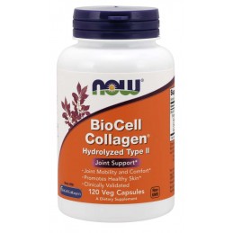 Colagenio Biocell Tipo II 120 capsulas vegetais Now